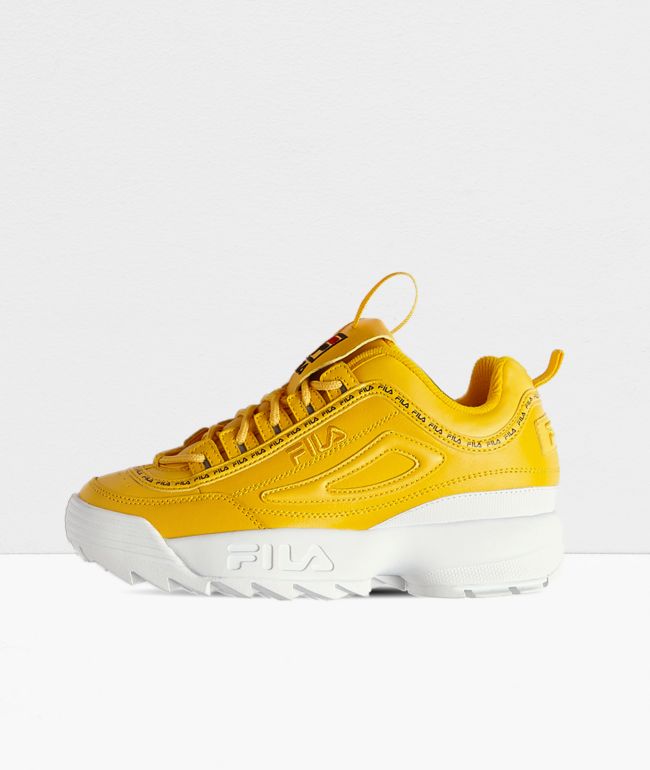 yellow fila disruptors